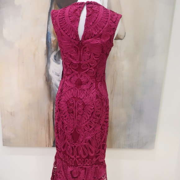 JS Collection Soutache Mesh Dress - Picture 2 of 4